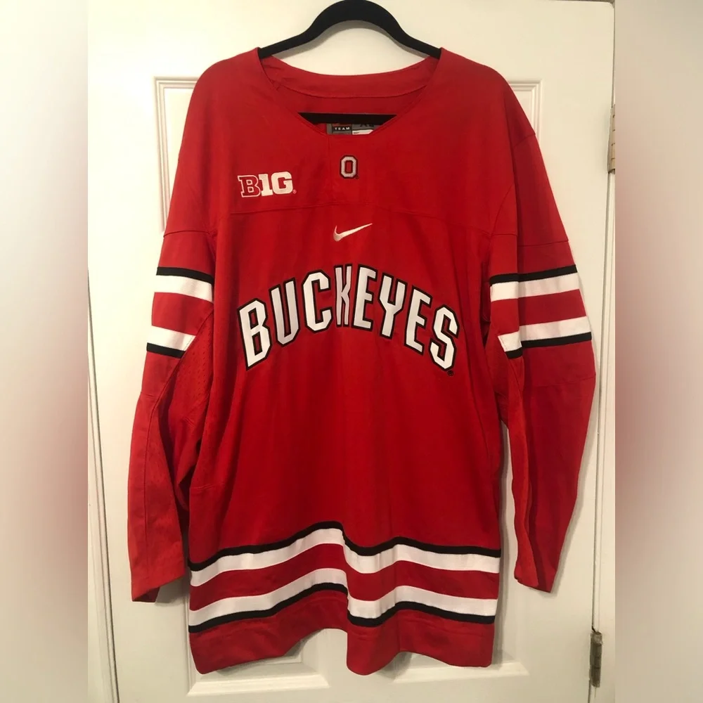 Nike Ohio State Buckeyes Hockey jersey. Size XL. NWT. - Picture 1 of 5